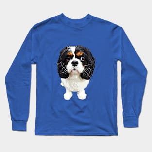 Cavalier King Charles Spaniel Tri Long Sleeve T-Shirt